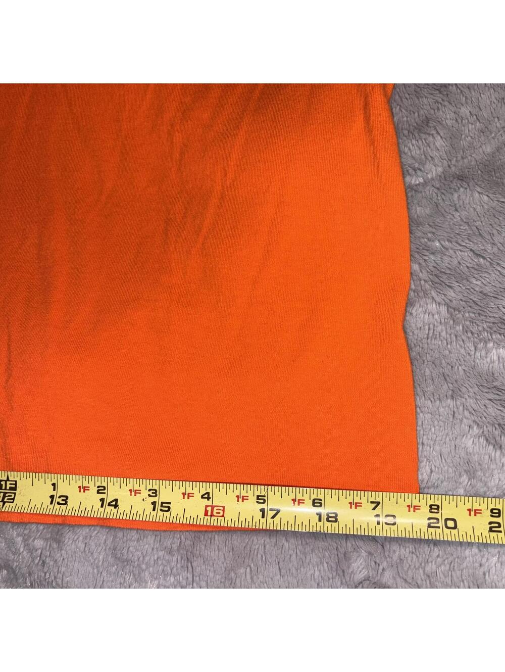 Harley Davidson Orange Long Sleeve Hunter's Moon Lafayette, IN Medium Bikercore - Picture 6 of 6